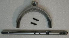 FORD F5TZ-7L183A , ZF 1307-298-933, S5-42 S5-47 S5-47M TRANSMISSION 1-2 SHIFT FORK WITH RAIL FITS '87-'01 FORD, ZF42-23, 359841, S5-42 PARTS, TRANSMISSION PARTS , S5-47 PARTS , S5-47M PARTS , GEARBOX SPARES,